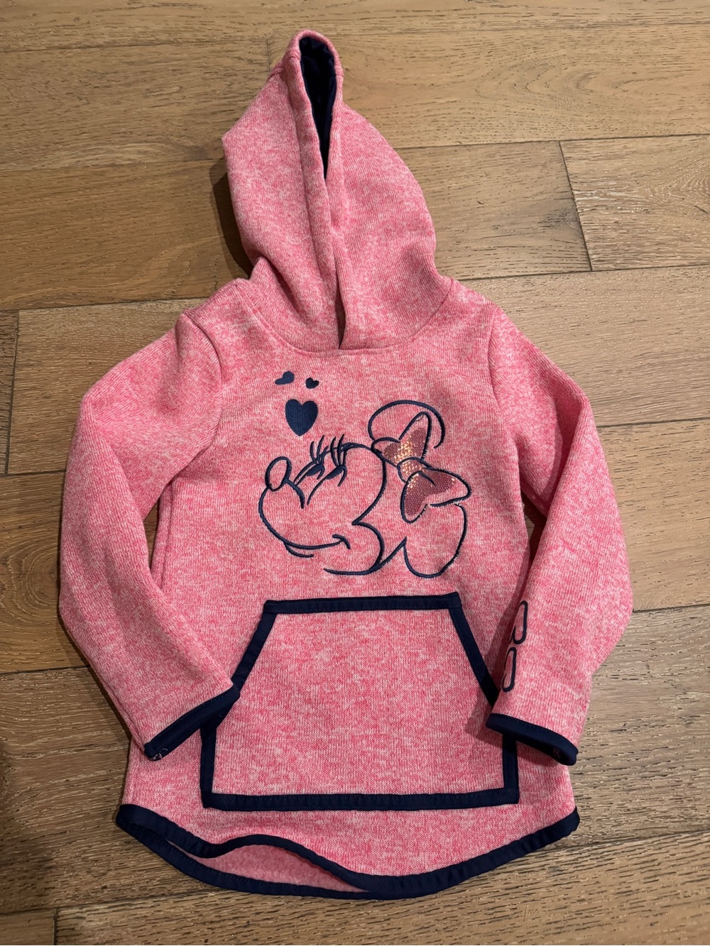 5T Girls Minnie Mouse Hoodie